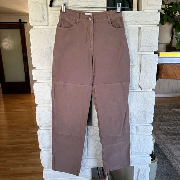 Aritzia | Wilfred Free Lark Pant in Gd Deep Taupe - Picture 8 of 15